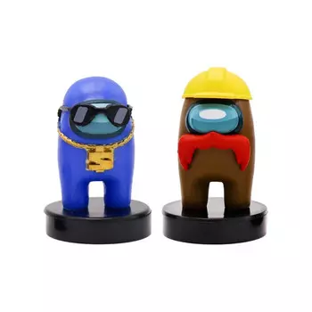 Among Us Набор фигурок-штампиков 3 серия в коробке с окном 2 шт. AU5315D