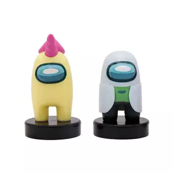 Among Us Набор фигурок-штампиков 3 серия в коробке с окном 2 шт.