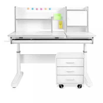 Anatomica Растущая школьная парта Premium Granda Plus с выкатной тумбой Отличник