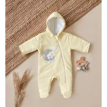 Ангелочки Комбинезон Мишка на луне утепленный