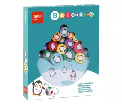 Деревянная игрушка Apli Kids Игра-балансир Пингвины