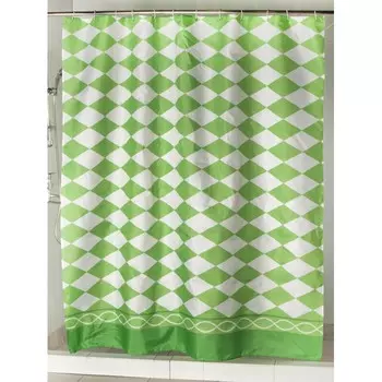 Aquarius Штора текстильная для ванны и душа Ромбы 200х180 см