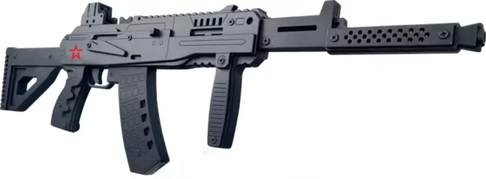 Армия России Резинкострел деревянный Автомат АК-12