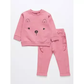 Artie Комплект для девочек свитшот и брюки Flowers AKt2-798d