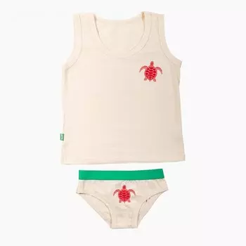 Aruna Комплект майка и трусы Черепаха