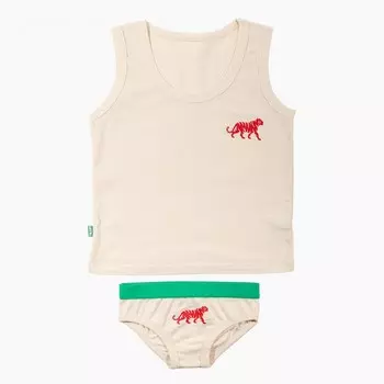 Aruna Комплект майка и трусы Тигр