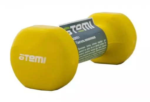 Atemi Гантель виниловая AD051 1 кг