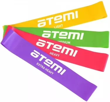 Atemi Набор ленточных эспандеров 4 шт.