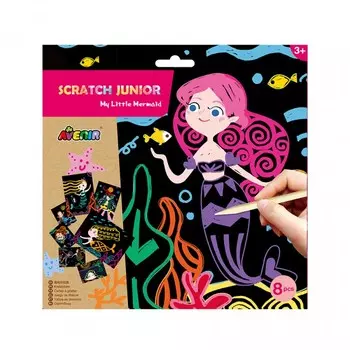 Avenir Цветная гравюра для малышей Русалки