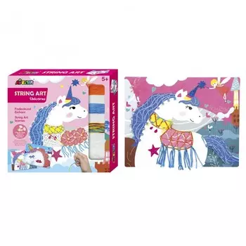 Avenir Набор для творчества Единорог в технике стринг-арт