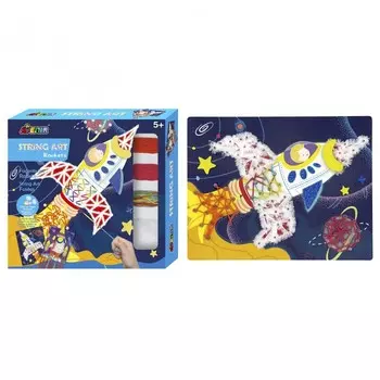 Avenir Набор для творчества Ракета в технике стринг-арт