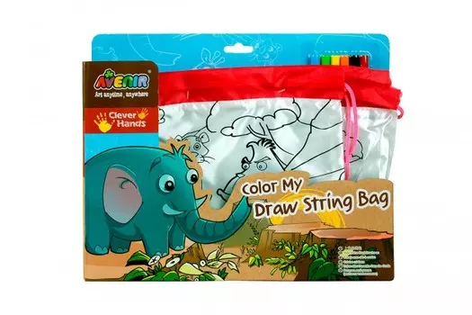 Avenir Набор Раскрась свою сумку Джунгли