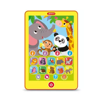 Азбукварик Мой первый планшетик Зверята в зоопарке