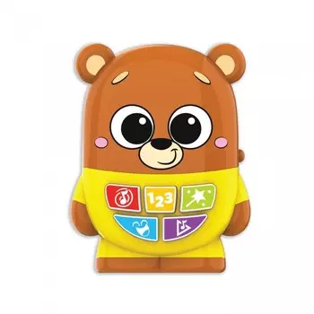 Азбукварик Музыкальная игрушка Мишутка Диско-малыши