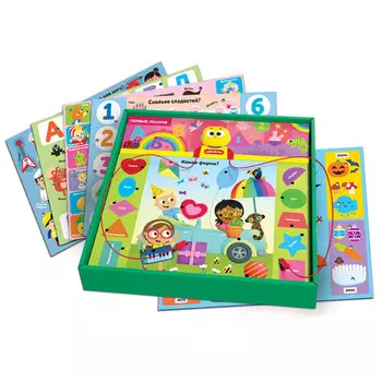 Азбукварик Обучающая электровикторина Первые знания