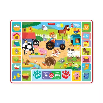 Азбукварик Планшетик Играем на ферме