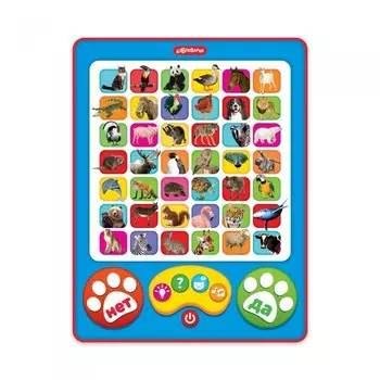 Азбукварик Планшетик Мир животных