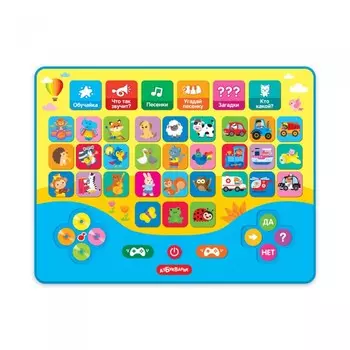 Азбукварик Планшетик-викторина Веселая угадайка