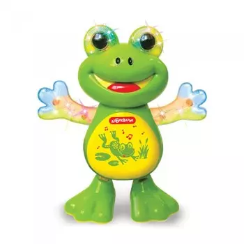 Азбукварик танцующая лягушка 2036