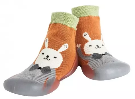 Baby Nice (ОТК) Туфли комнатные Зайцы SS007