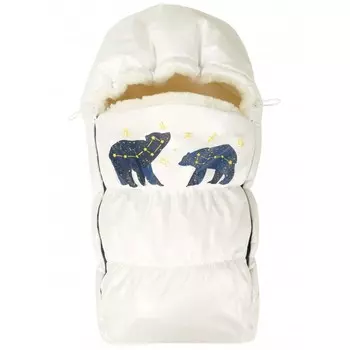 Babyglory Конверт меховой Галактика