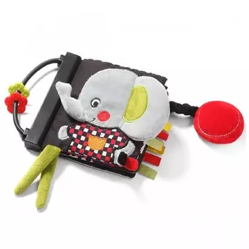 BabyOno Сенсорная развивающая книжка C-More