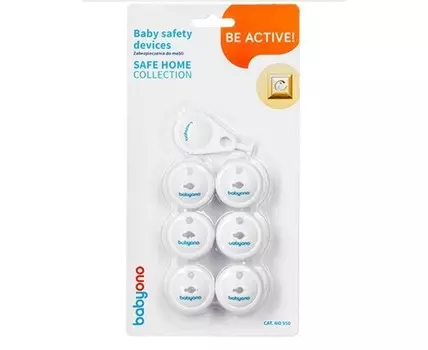 BabyOno Заглушки для розеток 6 шт.