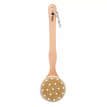 Банные Штучки Щетка деревянная комбинированная с массажером 41 см