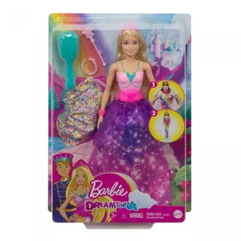 Barbie Кукла 2-в-1 Принцесса