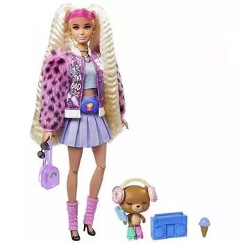 Barbie Кукла Экстра Блондинка с хвостиками