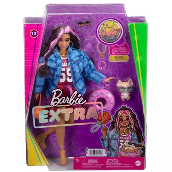 Barbie Кукла Экстра в платье баскетбольный стиль
