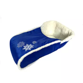 Барс Утеплитель меховой для санок универсальный с конвертом для ног