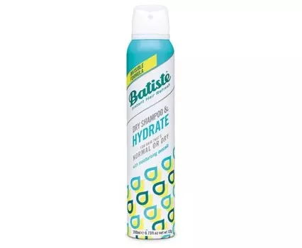 Batiste Сухой шампунь Hydrate увлажняющий для нормальных и сухих волос 200 мл