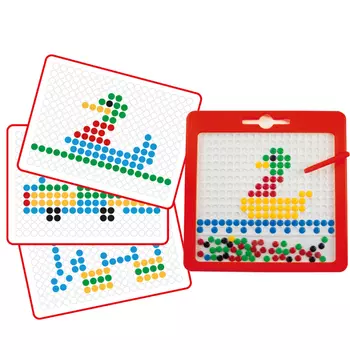 Beleduc Развивающая магнитная игра Яркие цвета