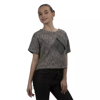 Bella Monella Кроп свитер с карманом