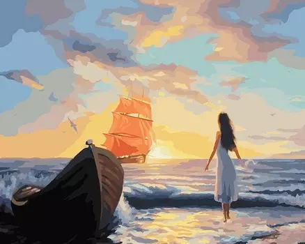 Белоснежка Картина по номерам Алые паруса 093-AB