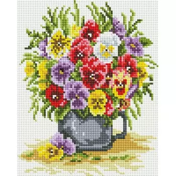 Белоснежка Мозаичная картина Цветочное счастье 419-ST-PS