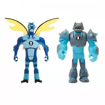 Ben-10 Набор фигурок Жук и Шок Рок, и ключ