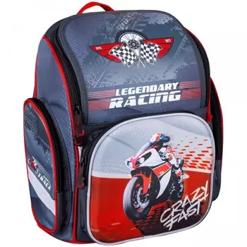 Berlingo Ранец Comfy Moto 35.5x32x17 см