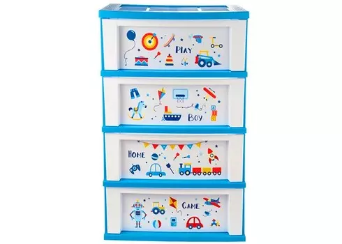 Беросси Комод Bongo Boys 4-х секционный