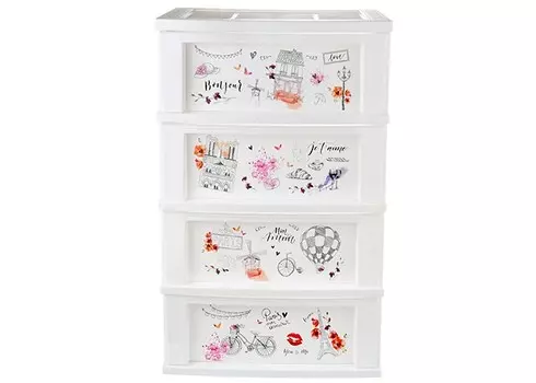 Беросси Комод Bongo Paris 4-х секционный