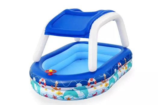 Бассейн Bestway Бассейн надувной детский Sea Captain Family Pool 54370 213x155x132 см