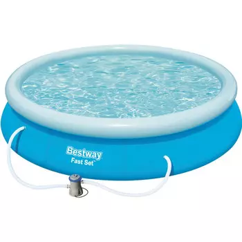 Бассейн Bestway Бассейн надувной Fast Set с фильтр-насосом 366х76 см
