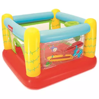 Bestway Батут надувной Jumptacular Fisher Price 93542 175x173x114 см