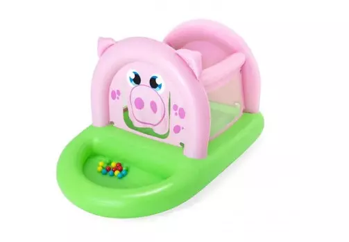 Bestway Игровой центр-батут Свинка
