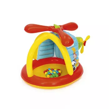 Bestway Игровой центр Вертолёт Fisher Price с мячами 93538 155x102x91 см