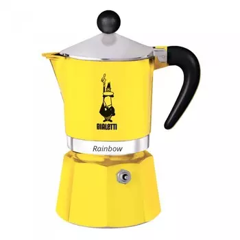Bialetti Гейзерная кофеварка Rainbow 3 порции