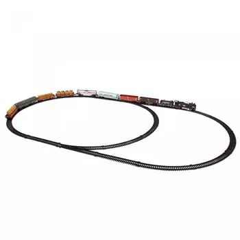 Big Motors Набор игровой Железная дорога с 9 вагонами