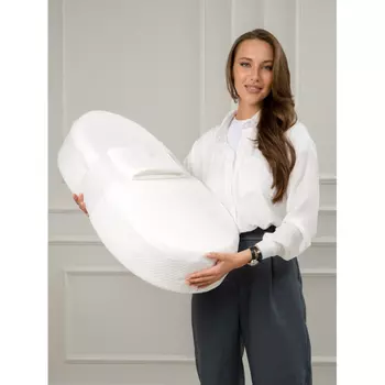 Био-Текстиль Детский кокон "Baby люлька" для новорожденных с эффектом памяти "трикотаж"