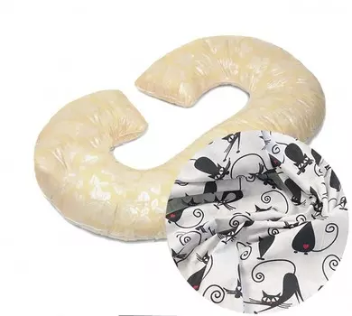 БиоСон Наволочка-чехол Рогалик 340x35 (поплин)